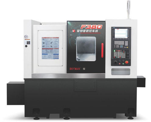 F380 高強度 高精度 スピンドル 垂直 CNC  lathemachine F380 耐久性 多用途