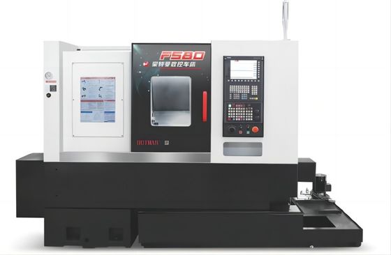 精密CNCターネ F580 重量切断とサーボプログラム可能な尾座モータースピンドル